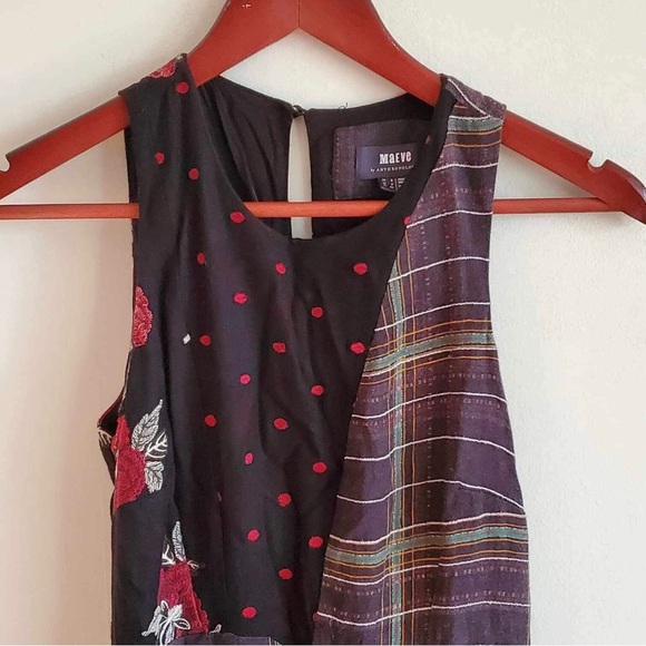 Anthropologie Patterned Bliss Alva Dress EUC SIZE 2 - Picture 4 of 8